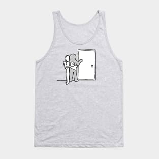 Knock knock who's there? Tank Top